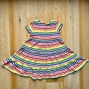 Hanna Andersson rainbow twirl dress